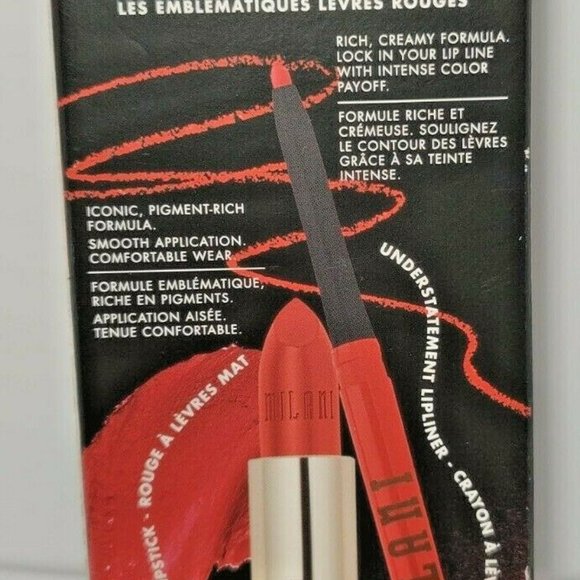 Milani Salt-N-Pepa Lip Kit Matte Lipstick + Liner - Picture 7 of 12